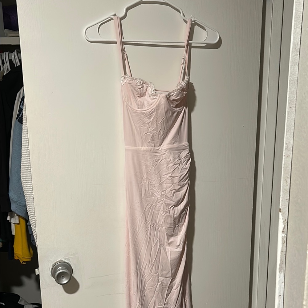 Lucy in the Sky Lace Bust Maxi Dress